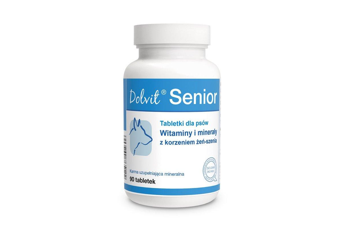 Dolfos Dolvit Senior - Vitamins for Senior Dogs, 90 Tablets
