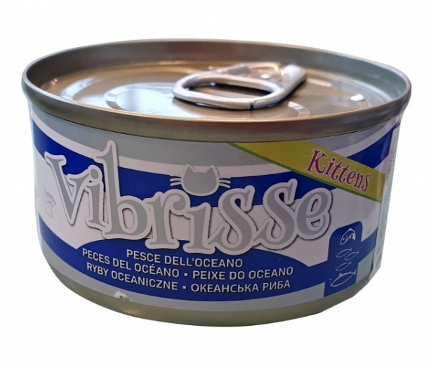 VIBRISSE wet food for kittens with fish 70g